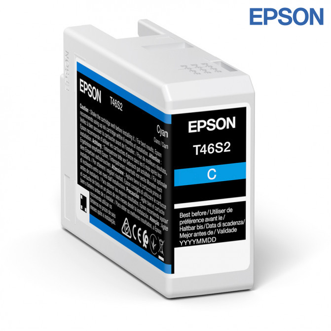 Cartuș cu jet de cerneală Epson T46S2 UltraChrome PRO 10 Cyan Original