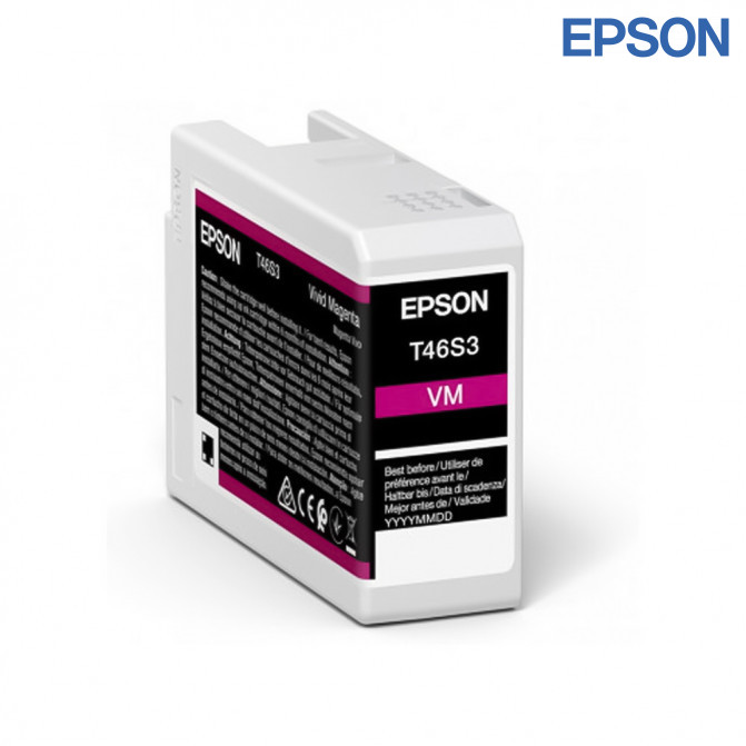 Cartuș cu jet de cerneală Epson T46S3 UltraChrome PRO 10 Vivid Magenta Original