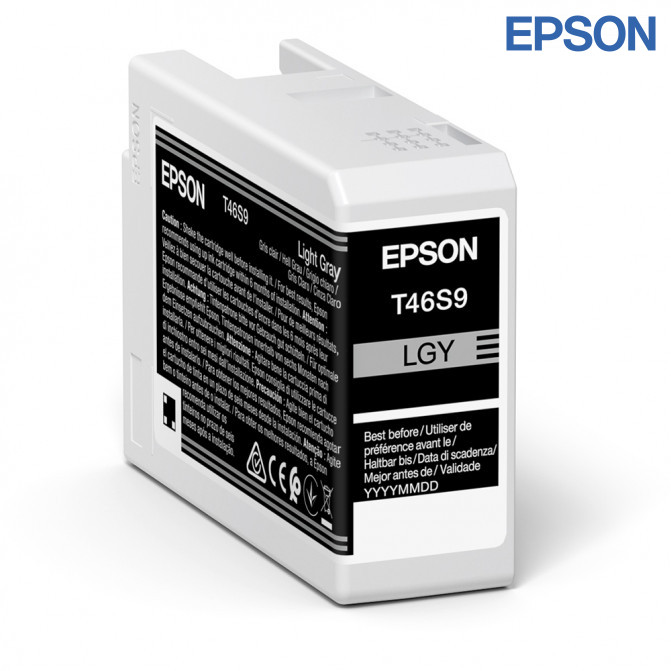 Картридж струйный Epson T46S9 UltraChrome PRO 10 Light Gray Original