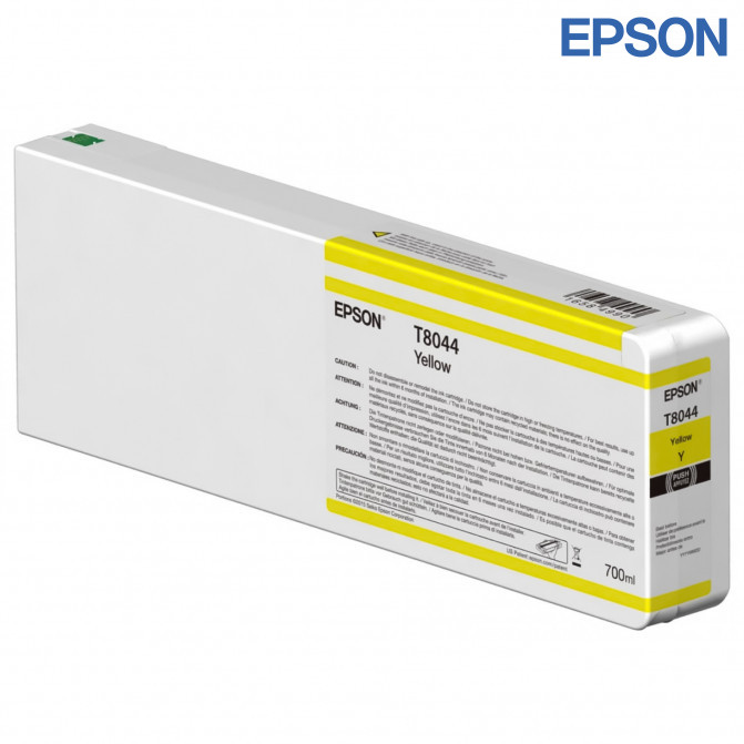 Cartuș cu jet de cerneală Epson UltraChrome HDX/HD T804400 (700ml) Yellow Original