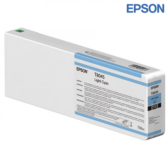 Cartuș cu jet de cerneală Epson UltraChrome HDX/HD T804500 (700ml) Light Cyan Original