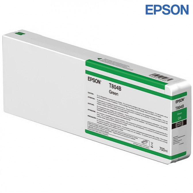 Cartuș cu jet de cerneală Epson UltraChrome HDX/HD T804B00 (700ml) Green Original