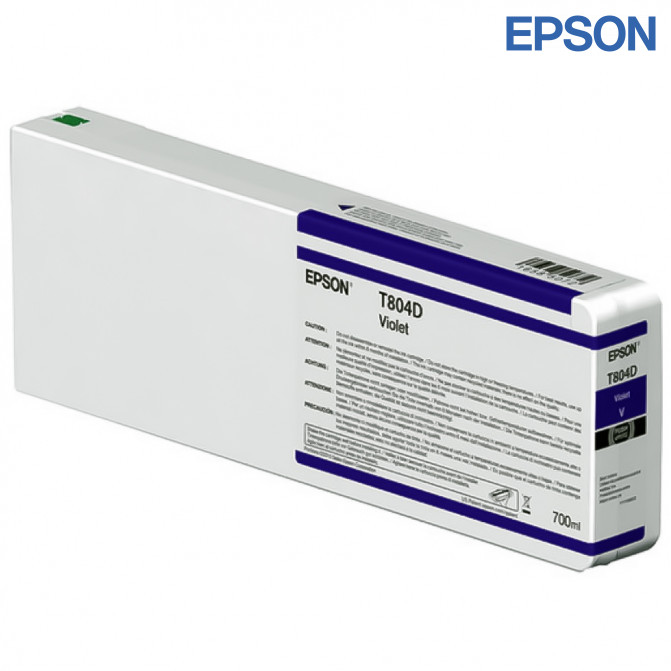 Cartuș cu jet de cerneală Epson UltraChrome HDX/HD T804D00 (700ml) Violet Original