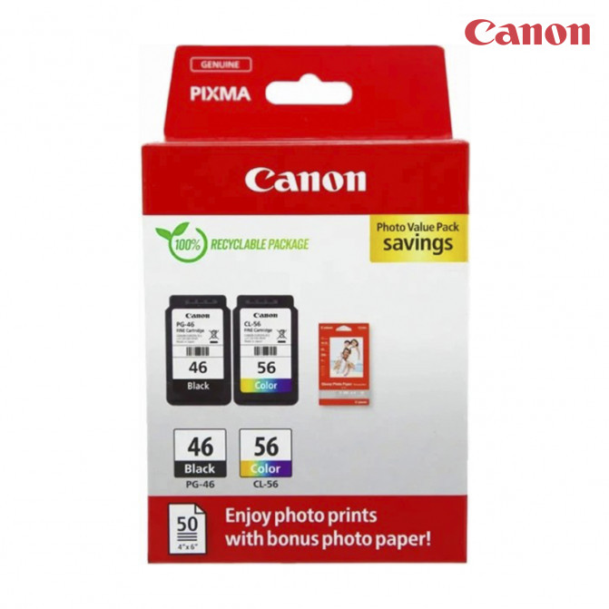 Set cartușe Original Canon PG-46/Cl-56 TwinPack 9059B006