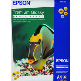 Hârtie foto A4 255gr Lucioasă Premium  50 foi Epson C13S041624