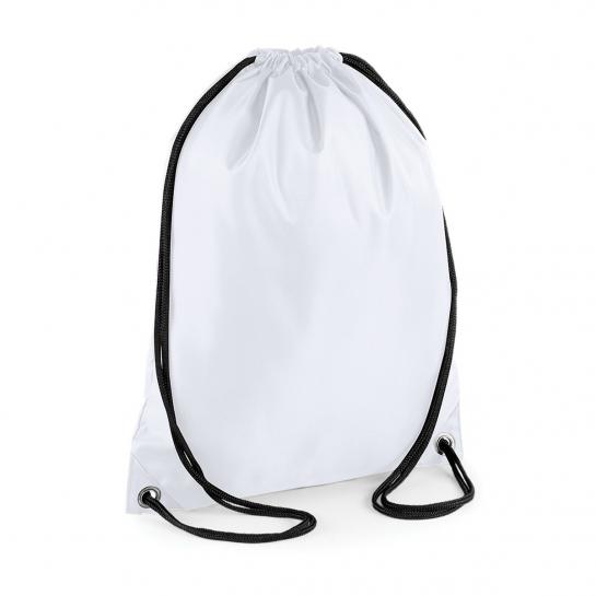 Geantă Microtec White (100% poliester + petice din poliuretan)