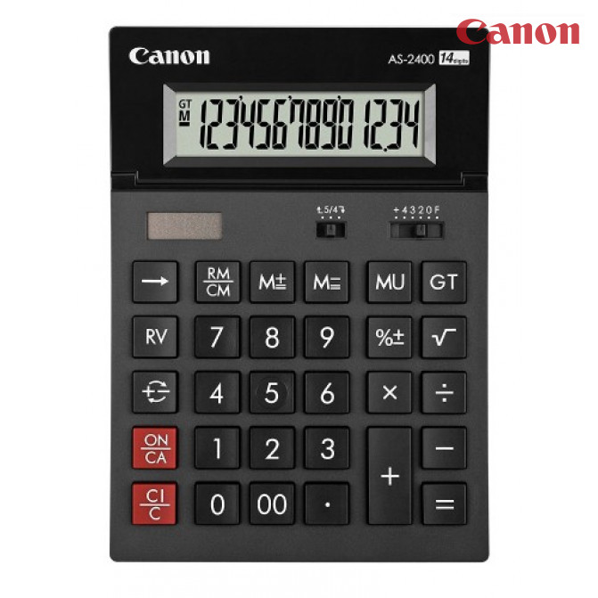 Calculator Canon AS-2400, 14 digit