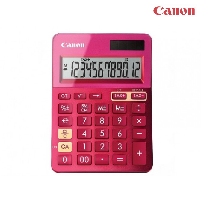 Калькулятор Canon LS-123K PK, 12 digit, Pink