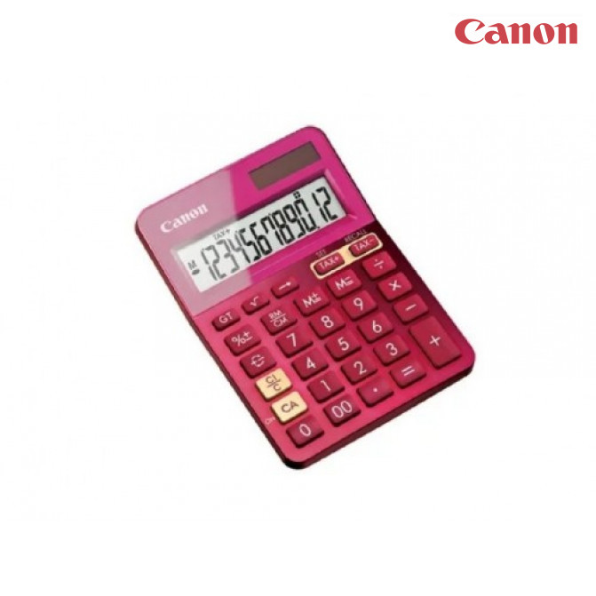 Калькулятор Canon LS-123K PK, 12 digit, Pink
