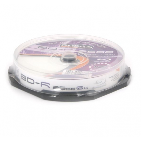 BD-R Blu-Ray Printable 10*Cake  Freestyle, 25GB, 6x,40877