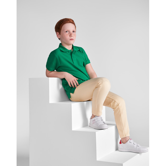 Tricou pentru copil Roly Polo Star Kids 200 White 11/12