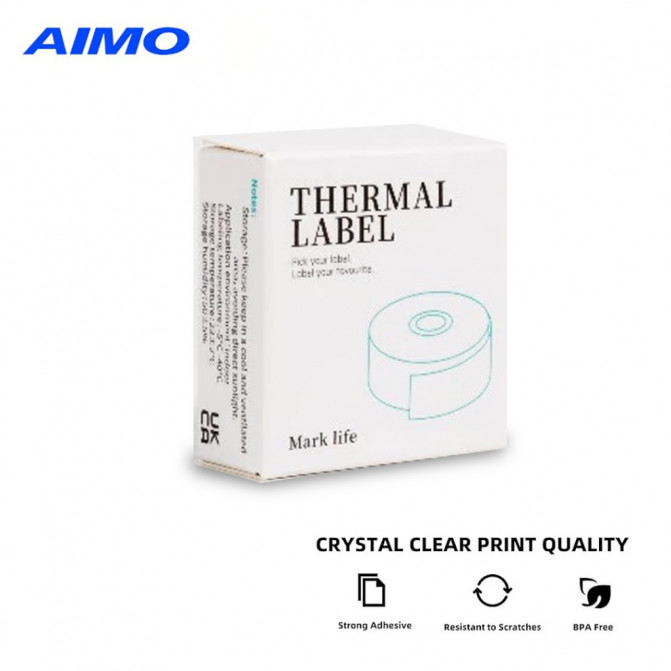 Eticheta 12mm*30mm DCP1230-210 (210 etich/rola) AIMO (Termal Label) D30/D35