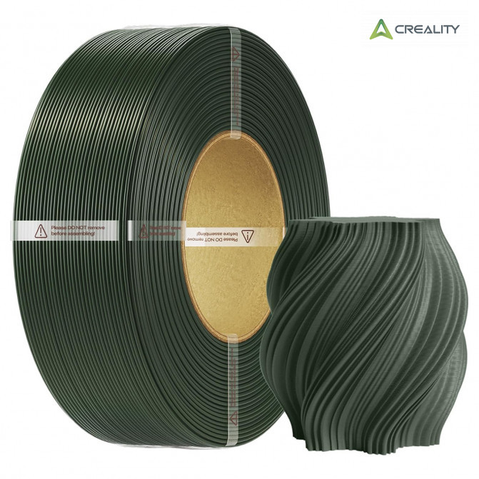 Filament PETG Black, Creality, CR-PETG, (fără bobină), 1kg pentru imprimanta 3D