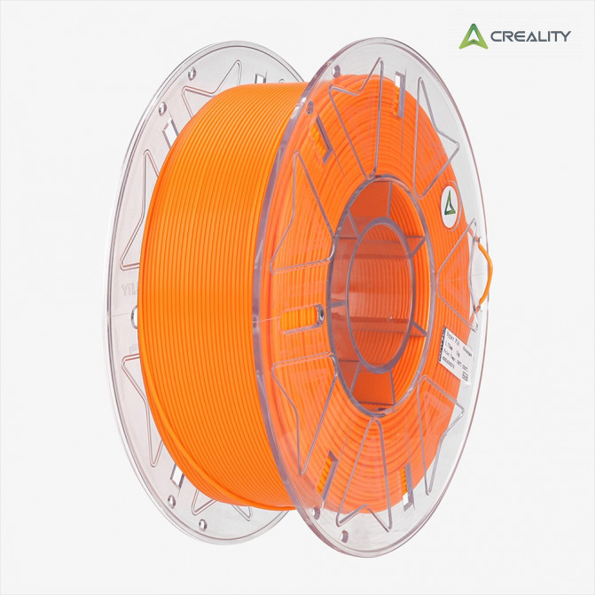 Filament PLA Orange, Creality, Hyper RFID, 1kg pentru imprimanta 3D