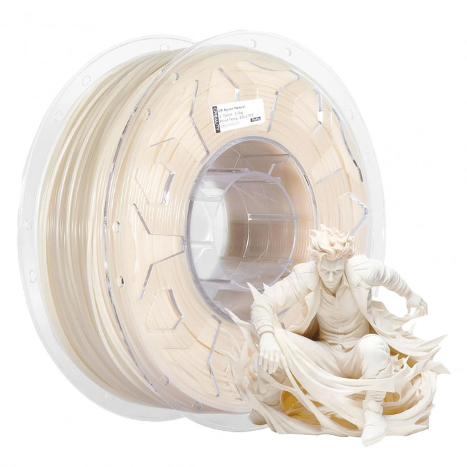 Filament pentru imprimanta 3D Creality, CR-Nylon, Natural Color, 1.75 мм, 1кг