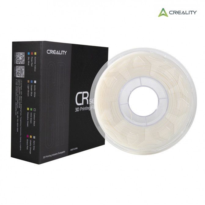 Филамент PLA White, Creality, CR-PLA, 1кг для 3D-принтера