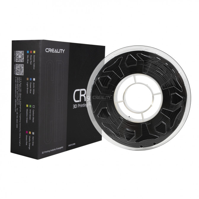 Filament pentru imprimanta 3D Creality, CR-PLA, Black, 1.75 мм, 1кг