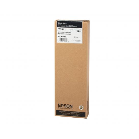 Cartuș cu jet de cerneală Epson T694100 Photo Black (700ml) Original