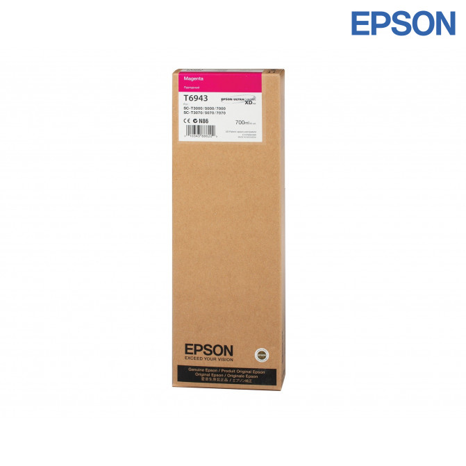 Картридж струйный Epson T694300 Magenta (700ml) Original