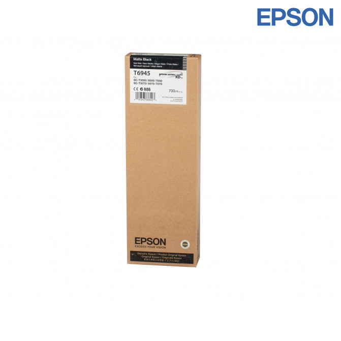 Cartuș cu jet de cerneală Epson T694500 Matte Black (700ml) Original