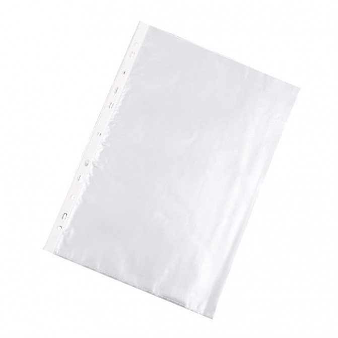 A4 50mic Protector de foi transparent cu 11 gauri 100buc