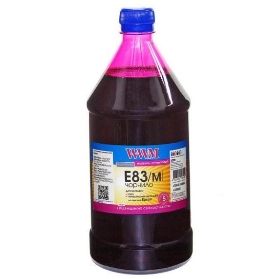 Cerneala WWM pentru imprimante Epson 1100 ml Magenta E83