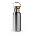 Bidon pentru sublimare BOINA  4039 din oțel inoxidabil 304 și bambus 650ml. gri