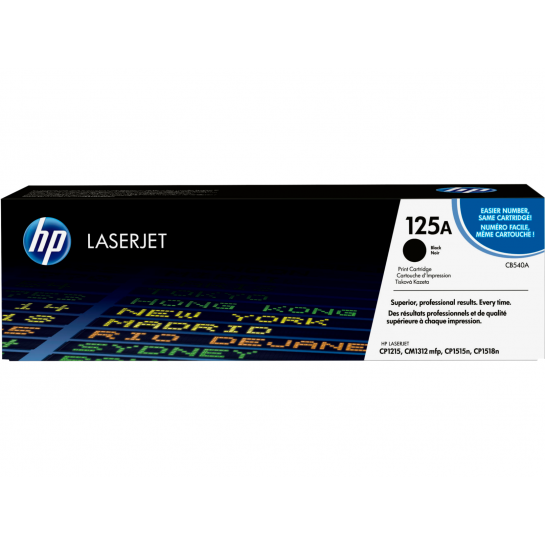 Картридж лазерный HP CLJ CP12xx/1515 (CB540A) Black Original