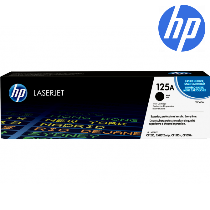 Картридж лазерный HP CLJ CP12xx/1515 (CB540A) Black Original