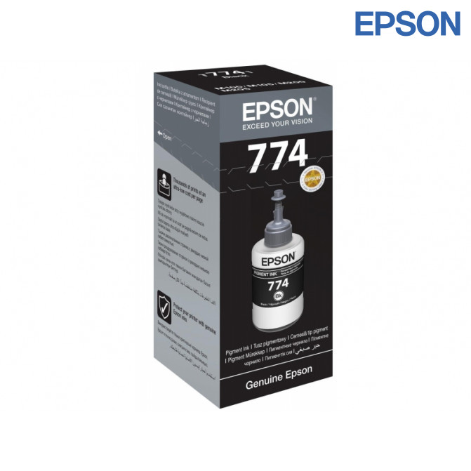 Cerneala Epson Originala C13T77414A T774 M100/M200 Black Pigment