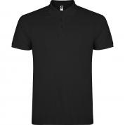Tricou pentru bărbați Roly Polo Star 200 Black S