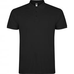 Tricou pentru bărbați Roly Polo Star 200 Black S