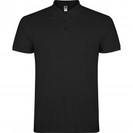 Tricou pentru bărbați Roly Polo Star 200 Black S