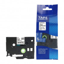 Cartuş Label Brother Zc-231/TZe-231/AZe-231/E1000 PRO Laminated Black/White 12mm*8m AIMO