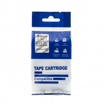 Cartuş Label Epson LK-3TBN/LC-3TBW/LA-3TBN(ST9KW/AT9KW) Laminated Black/Clear 9mm*8m AIMO
