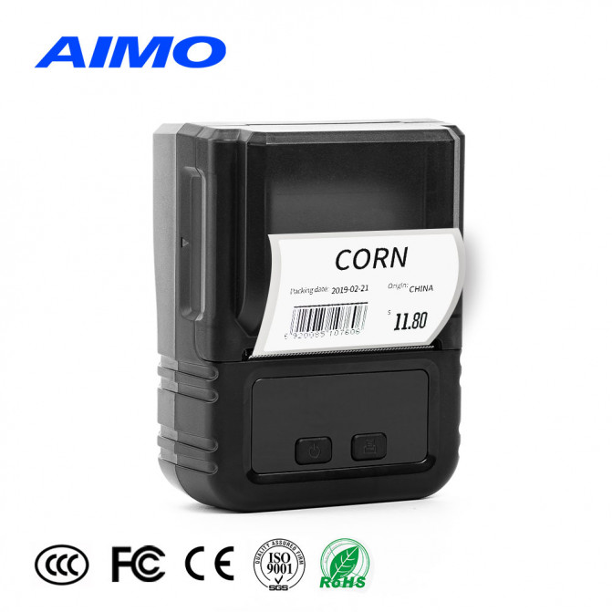 Принтер этикеток AIMO M120  Bluetooth+Type-C