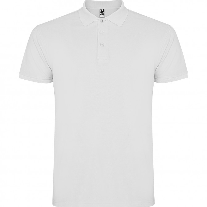 Мужская футболка Roly Polo Star 200 White 3XL