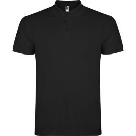 Мужская футболка Roly Polo Star 200 Black 4XL