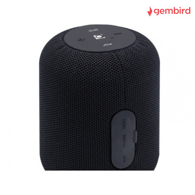 Беспроводная колонка Gembird RED,  5W RMS, Bluetooth v.5.1, Built-in microphone, microSD, FM-radio