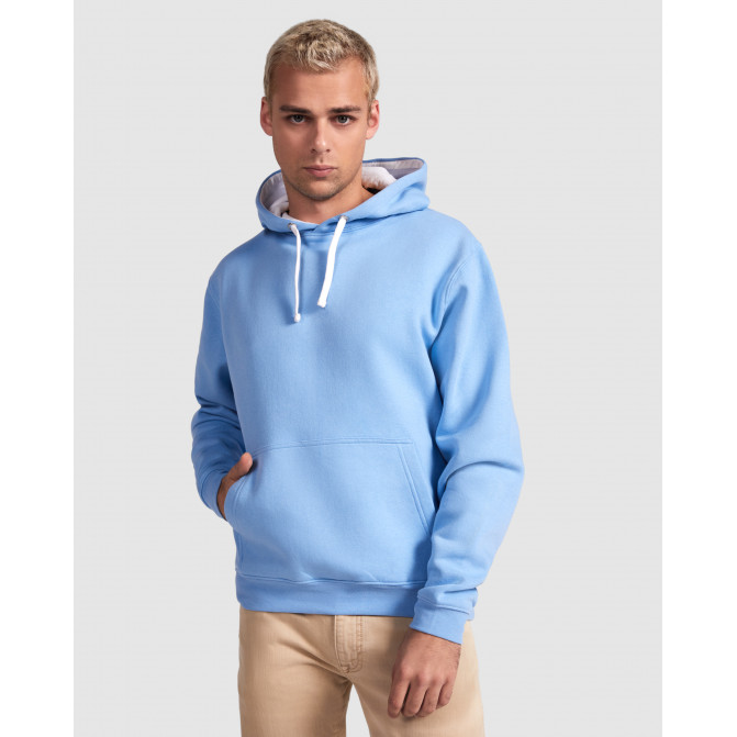 Толстовка Roly Urban Black/Vigore Grey XL