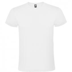 Tricou pentru bărbați Roly Atomic 150 White 4XL