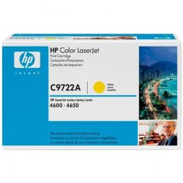 Картридж лазерный HP CLJ Q9722A (HP4600,4650,4610)  Yellow Original