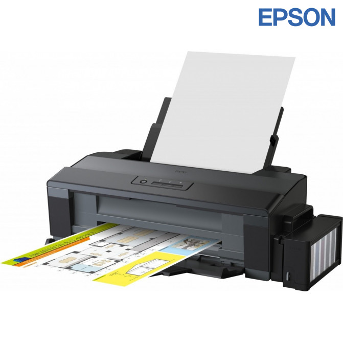 Принтер Epson L1300 A3+, c оригинальной СНПЧ и сублимационными чернилами InkTec
