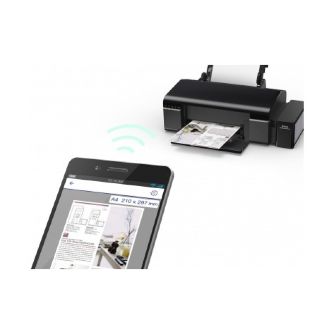 Принтер Epson L805 c оригинальной СНПЧ и сублимационными чернилами InkTec