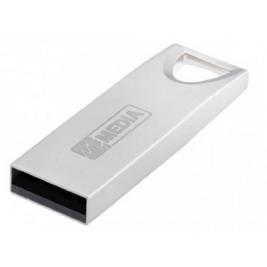 USB Flash 32GB USB2.0  MyMedia (by Verbatim) MyAlu USB 2.0 Drive Metal casing, Compact and lightweight, (Read 18 MByte/s, Write 10 MByte/s)