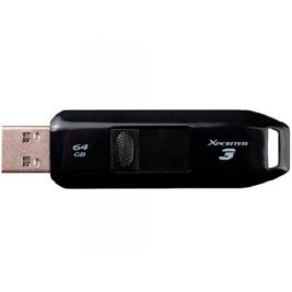 USB Flash 64GB USB3.2  Patriot Xporter 3 Black, Portable and light weight (Read 80 MByte/s)