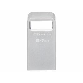 USB Flash 64GB USB3.2 Kingston DataTraveler Micro G2, Metal casing, Compact and lightweight, World’s smallest USB Flash drive (Read 200 MB/s)