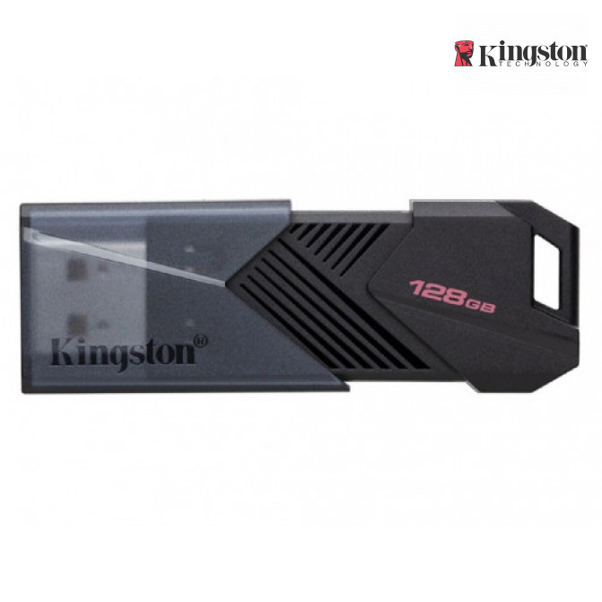 USB Флэш 128GB USB3.2  Kingston DataTraveler Exodia Onyx Black