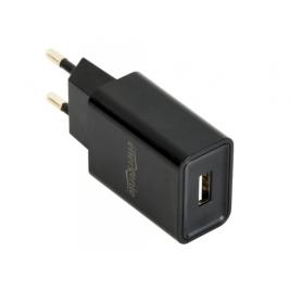 USB Зарядное устройство Gembird EG-UC2A-03 Universal AC USB charging adapter, 5 V / 2 A, Black