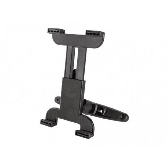 Suport auto Trust Thano Tablet Headrest Car Holder, Adjustable fixing clamp firmly holds tablets up to 195mm wide (7-11")